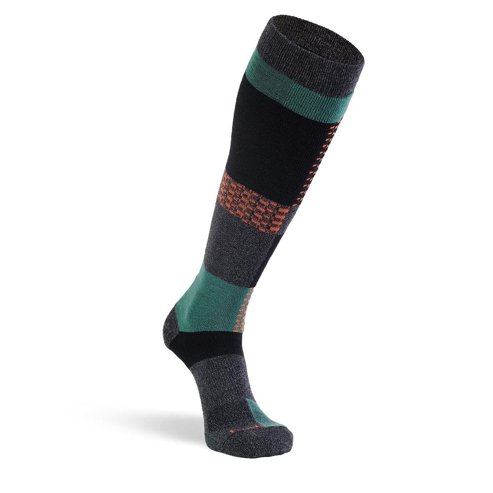 fox river Men's Peakheat Park Rat Lightweight Over-the-Calf Ski and Snowboard Sock