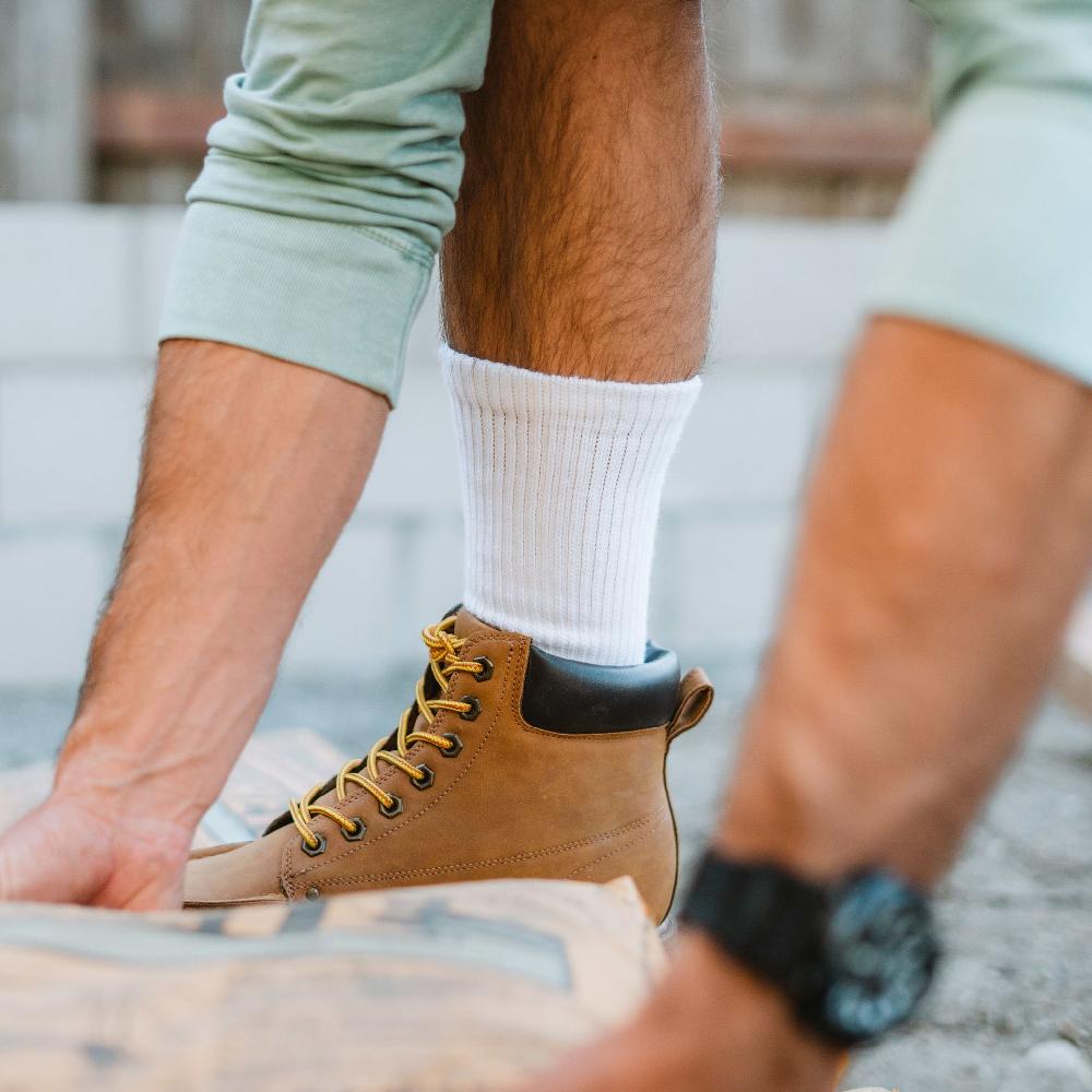 Fox River Men's Steel-Toe Heavyweight Crew Work Sock - 2 Pack