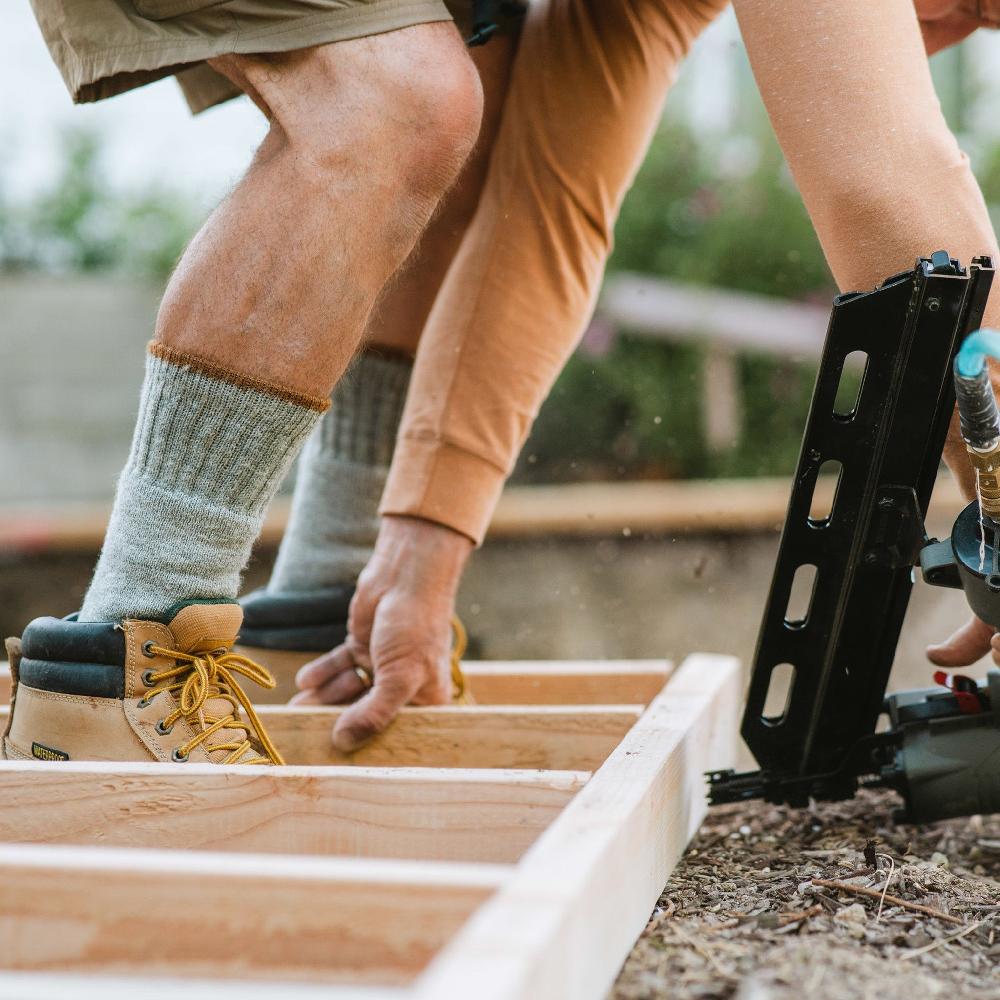 Fox River Men's Steel-Toe Wool Heavyweight Mid-Calf Boot Work Sock