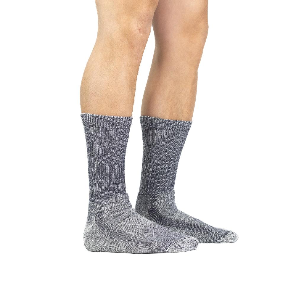 Fox River Men's Trail Pack Medium Weight Crew Hiking Sock - 2 Pack
