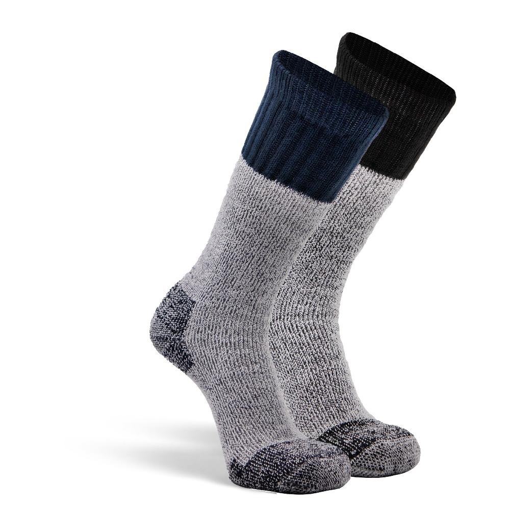 fox river Men's Wick Dry Outlander Heavyweight Mid-Calf Boot & Field Sock - 2 Pack
