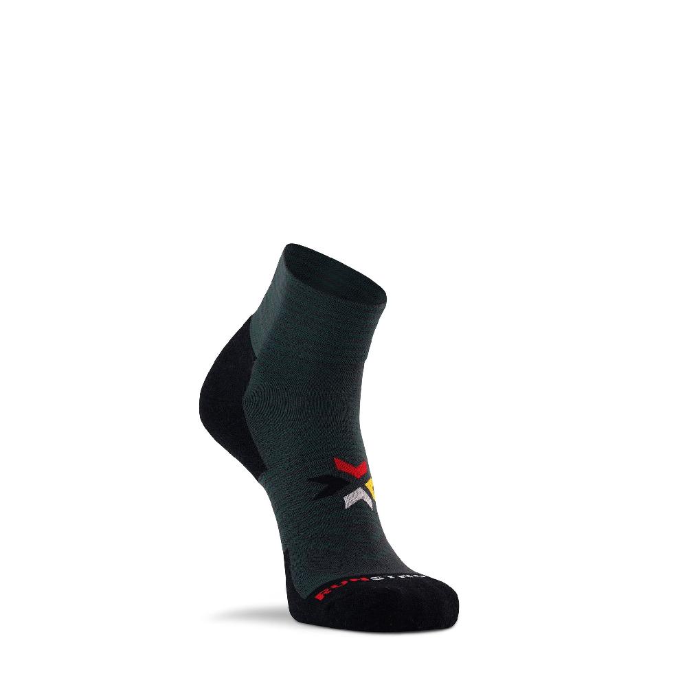 fox river Mesa Lightweight Quarter Crew Running Sock