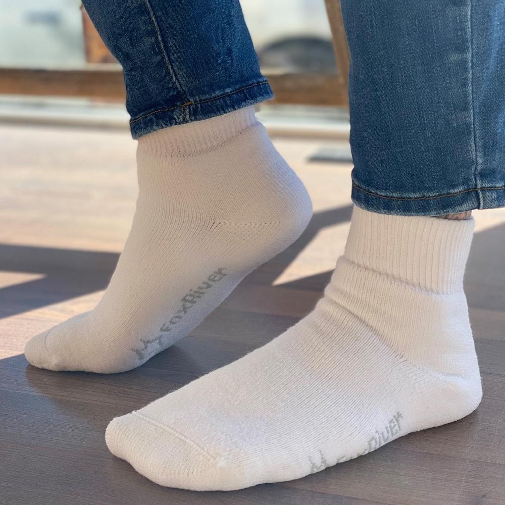 Fox River Wick Dry Classic Medium Weight Quarter Crew Everyday Sock