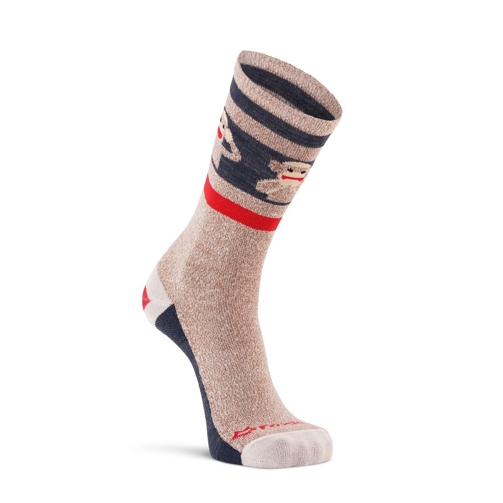 fox river Women's Monkey See Ultra-Lightweight Crew Everyday Sock