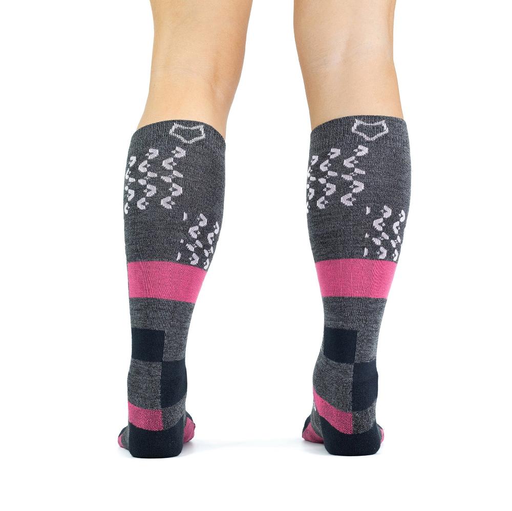 Fox River Women's Peakheat Liftie Lightweight Over-the-Calf Ski And Snowboard Sock