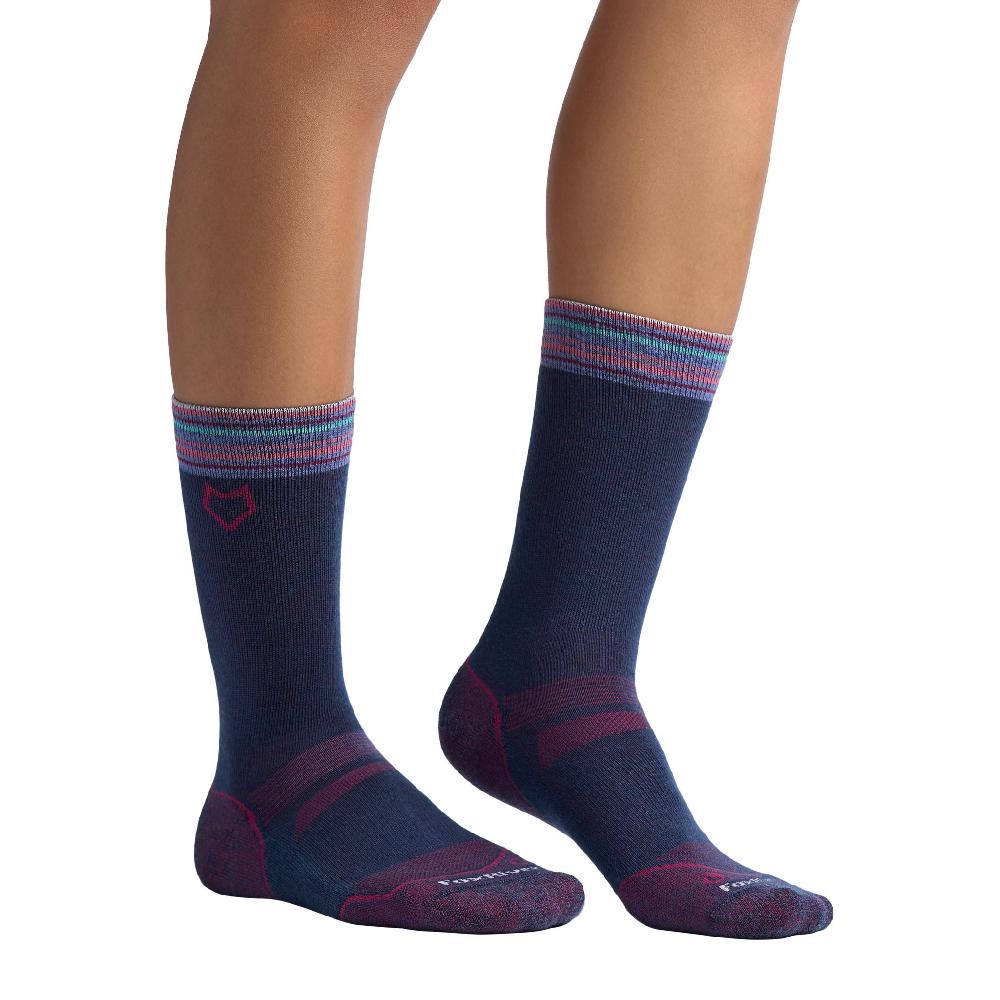 Fox River Women's Stripe Medium Weight Crew Hiking Sock