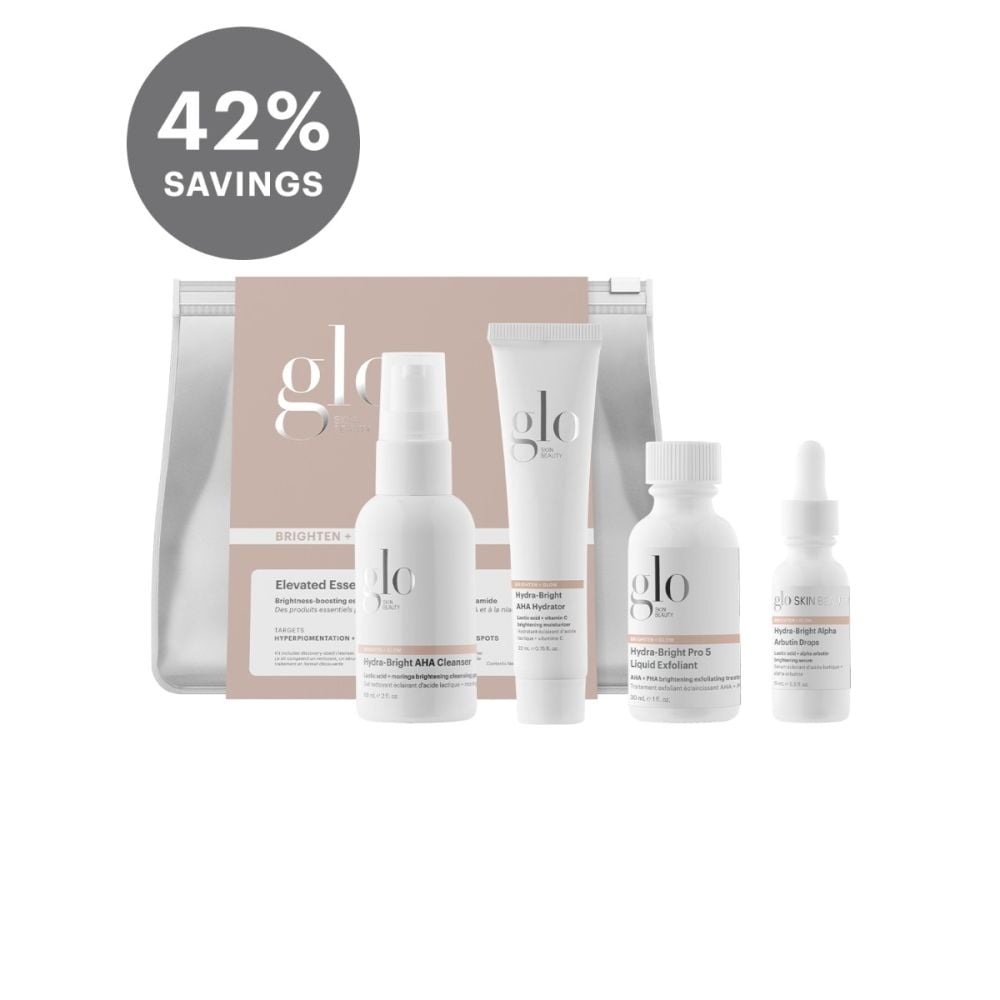 glo minerals Brighten + Glow Travel Set