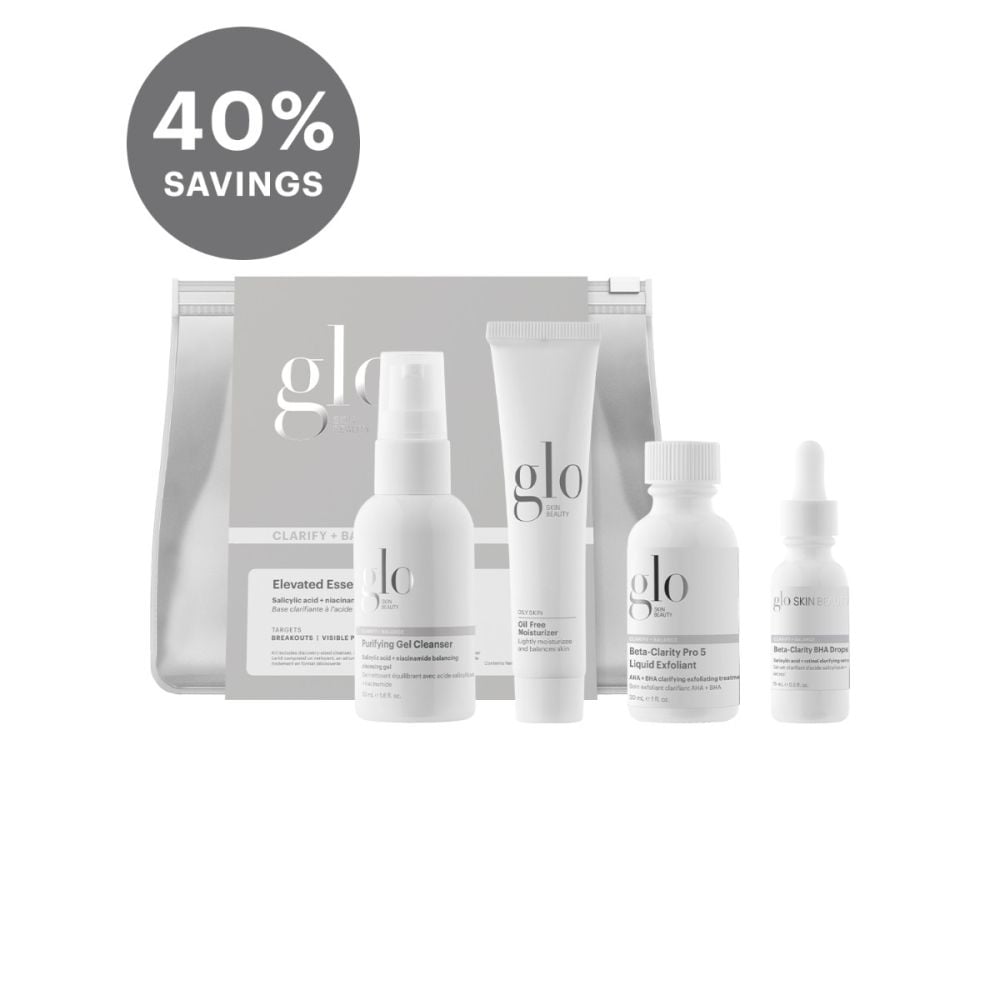 glo minerals Clarify + Balance Travel Set