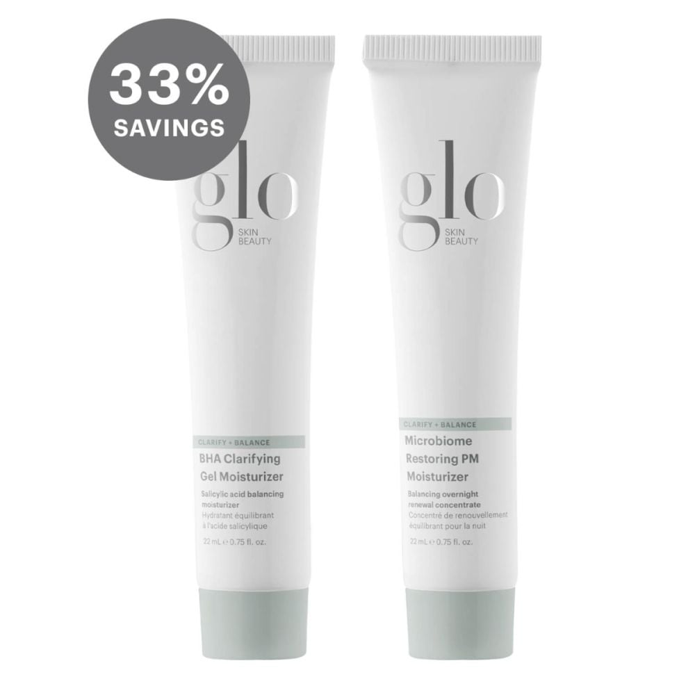 glo minerals Clear Skin Hydration Duo - Travel Size