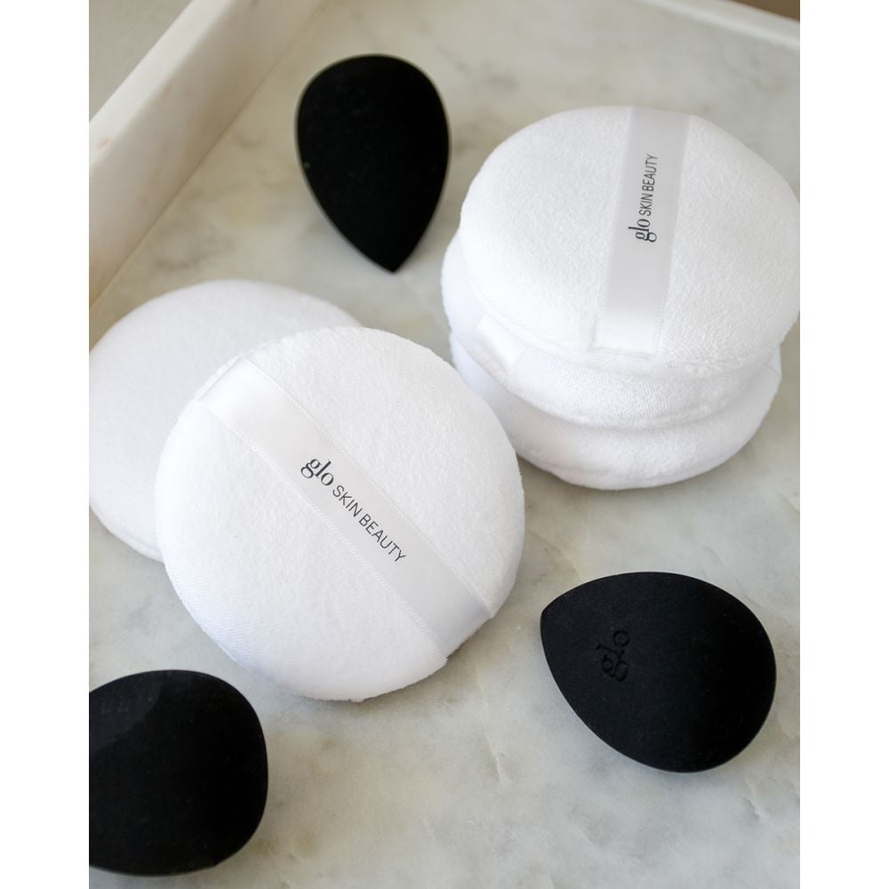 Glo Minerals Powder Puff + Case