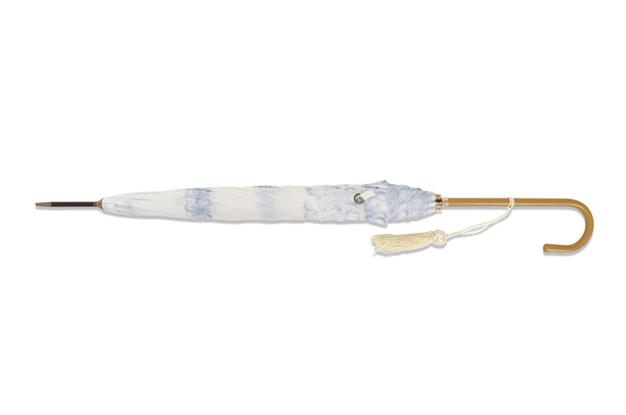 Fox Umbrellas 316406 Pattern Parasol - Ivory (3 Handle Choices)