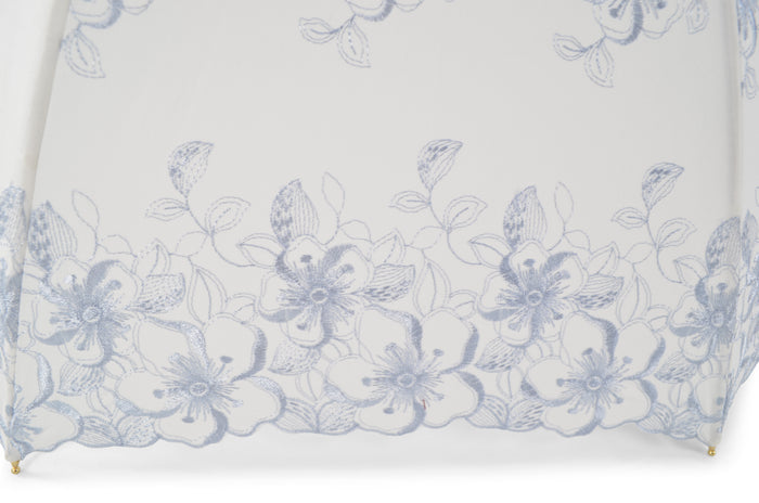 Fox Umbrellas 316406 Pattern Parasol - Ivory (3 Handle Choices)