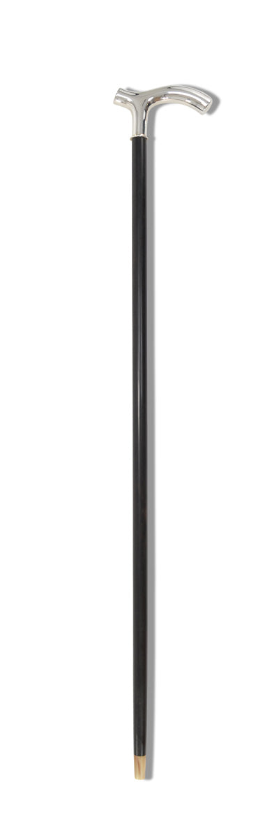 Fox Umbrellas EWS6 Silver Hallmarked Crook Or Crutch Dress Stick (2 Handle Options)