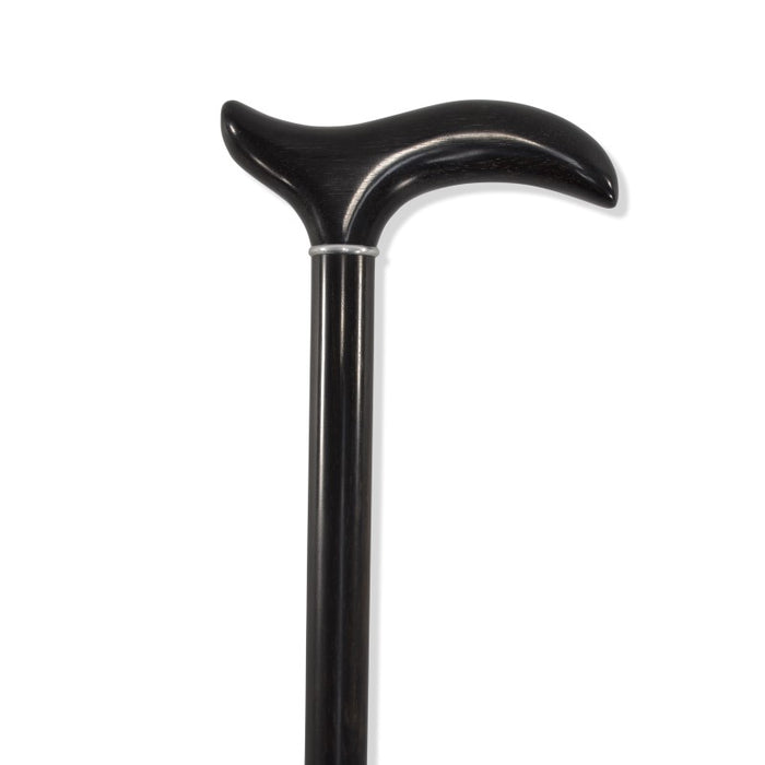 fox umbrellas EWS8 Derby Ebony Crutch Handle on Ebony Stick