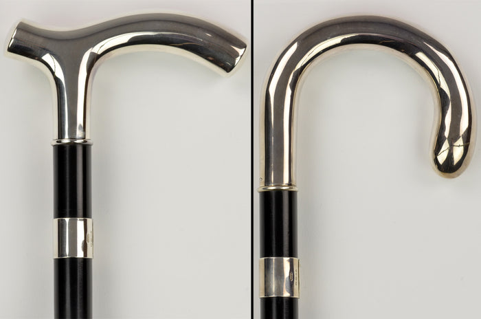 Fox Umbrellas GS11 Silver Crook Or Crutch