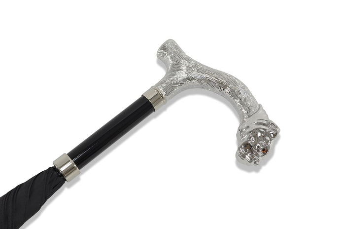 Fox Umbrellas GT29 Nickel Bulldog Head