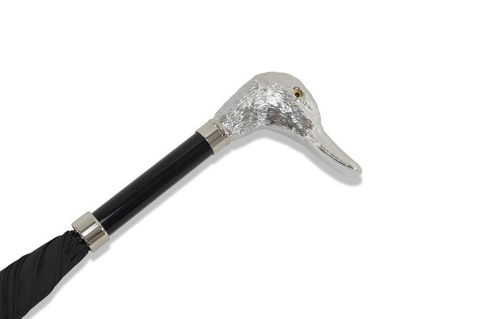 Fox Umbrellas GT29 Nickel Duck Head