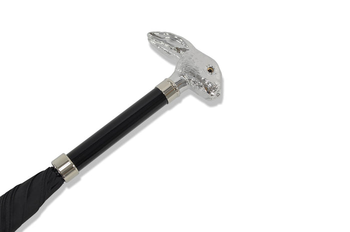 Fox Umbrellas GT29 Nickel Rabbit Head