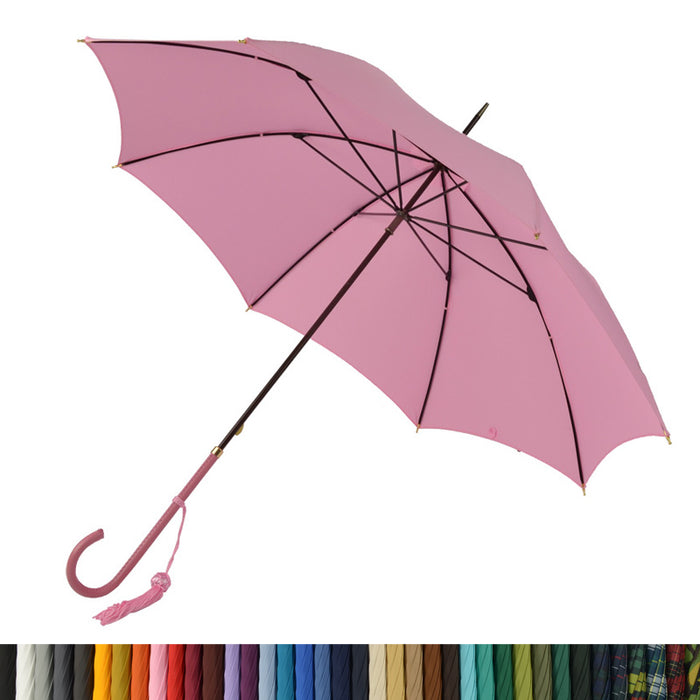 fox umbrellas WL1 Slim Leather (11 Handle Choices)