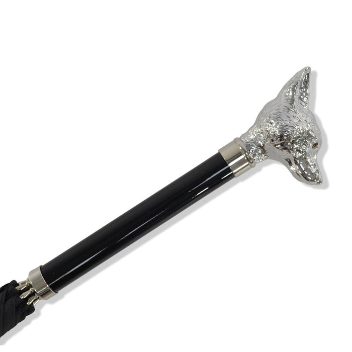 Fox Umbrellas WL14 Nickel Fox Head