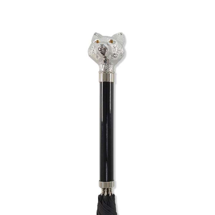 Fox Umbrellas WL14 Nickel Fox Head