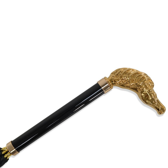 Fox Umbrellas WL15 Gilt Classic Horse Head