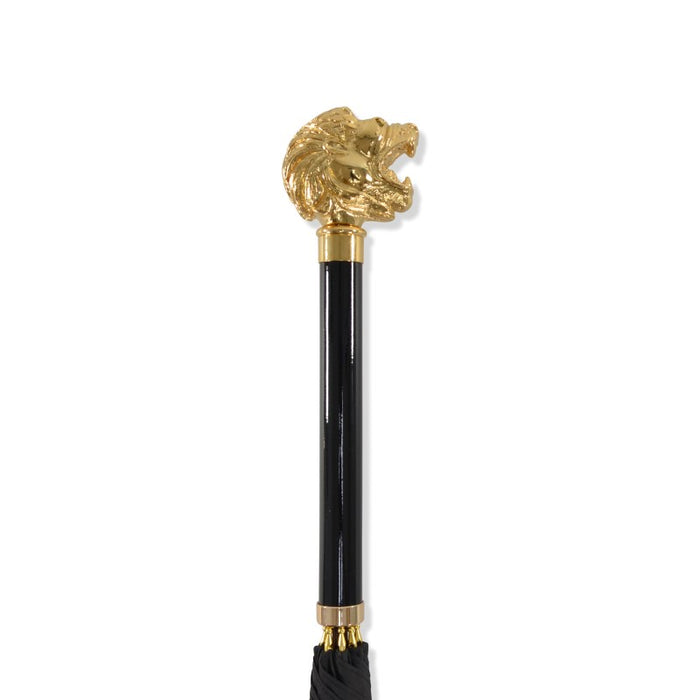 fox umbrellas WL15 Gilt Classic Lion Head