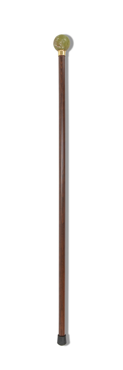 fox umbrellas FWS3 Imitation Onyx Ball Top Walking Stick
