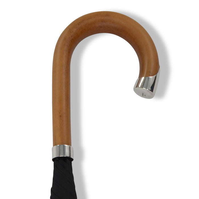 Fox Umbrellas GT22 Choice Malacca With Silver Apron Nose & Tip Cup