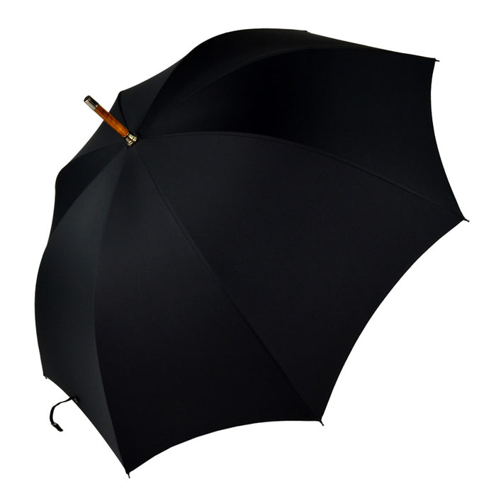 Fox Umbrellas RS16 Scorched Maple Solid With Inlaid Mother Of Pearl