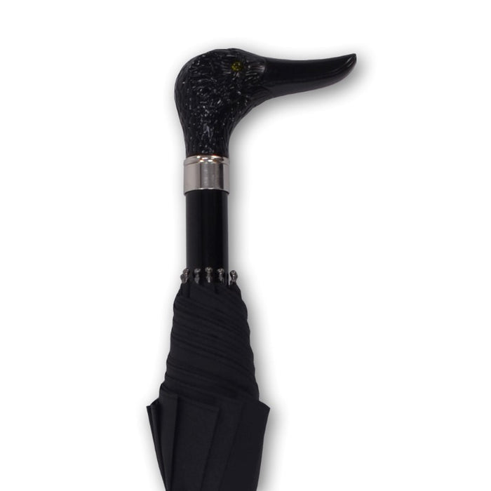 Fox Umbrellas TEL17 (8 RIB) Black Edition Animal Head