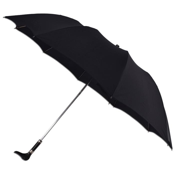 fox umbrellas TEL17 (8 RIB) Black Edition Animal Head