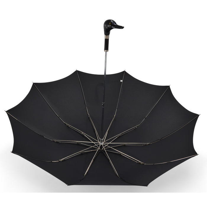 Fox Umbrellas TEL18 (10 RIB) Black Edition Animal Head