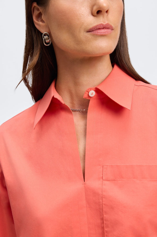 Foxcroft Bella No Iron Stretch Long Sleeve Shirt