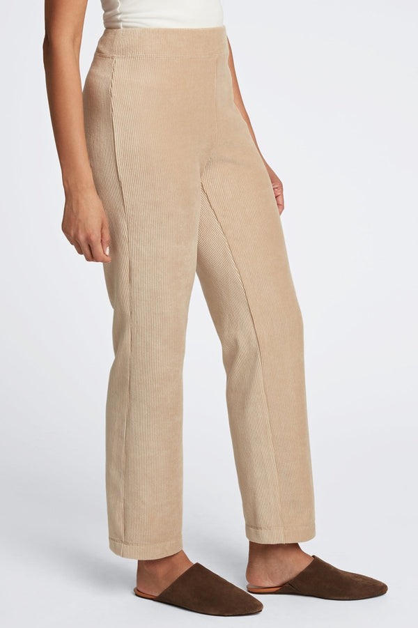 Foxcroft Caden Ankle Length Plush Cord Pant