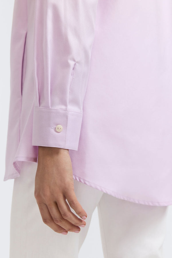 Foxcroft Cici Cavalry Twill Long Sleeve Tunic