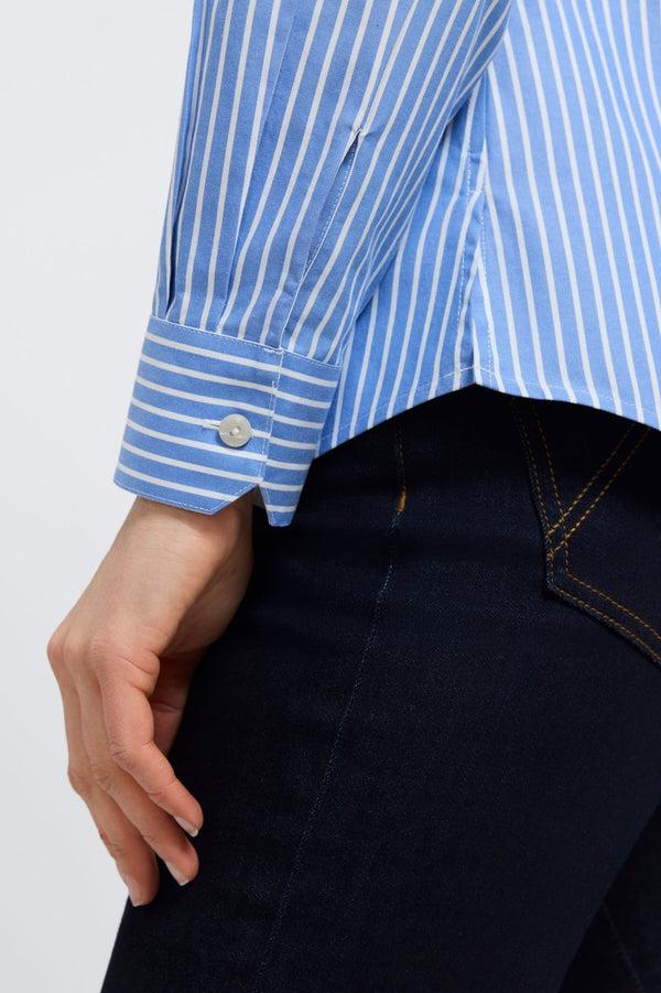 Foxcroft Dianna No Iron Pinpoint Long Sleeve Shirt