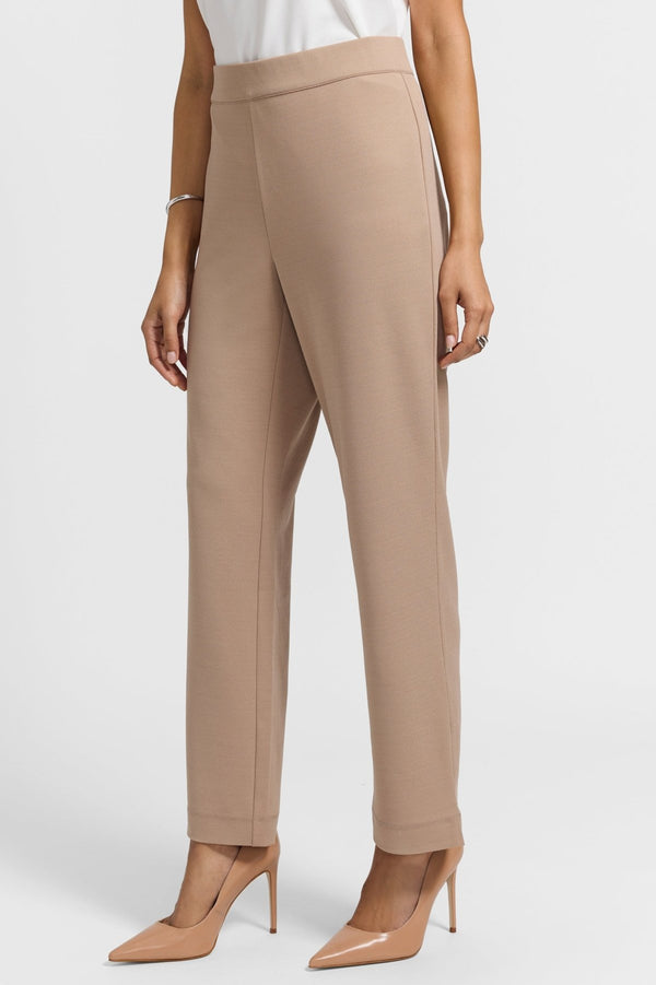 Foxcroft Louisa Knit Crepe Ankle Pants