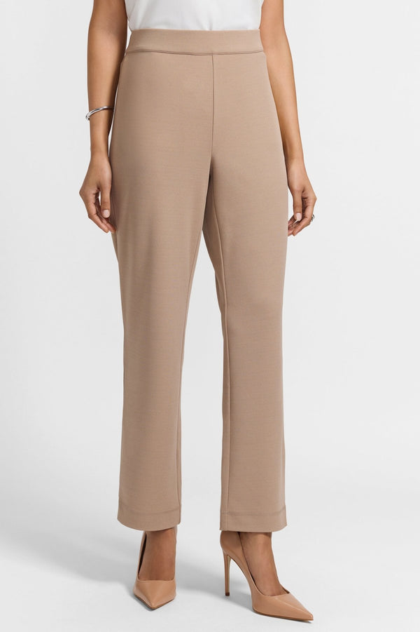 foxcroft Louisa Knit Crepe Ankle Pants