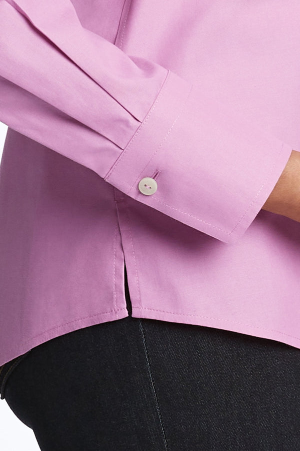 Foxcroft Mary No Iron Pinpoint Long Sleeve Shirt