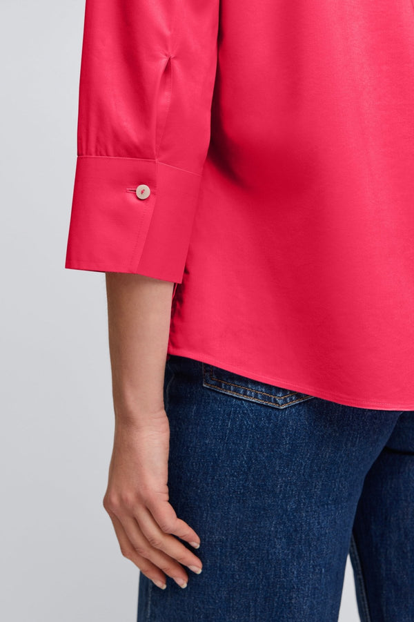 Foxcroft Mary No Iron Stretch 3/4 Sleeve Shirt