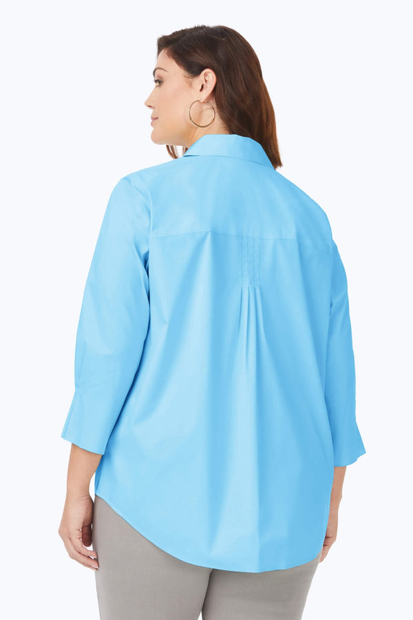 Foxcroft Paulie Plus No Iron Stretch Shirt