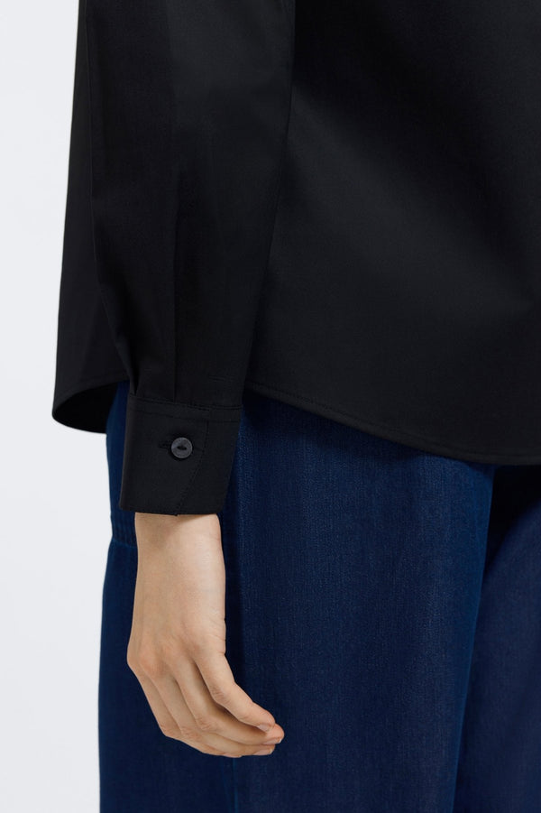 Foxcroft Marlee Green Leopard Trim Long Sleeve Shirt