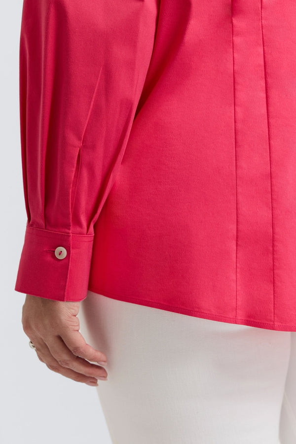 Foxcroft Taylor Plus No Iron Stretch Long Sleeve Shirt