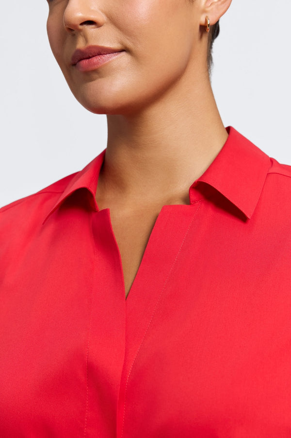 Foxcroft Taylor Plus No Iron Stretch Sleeveless Shirt