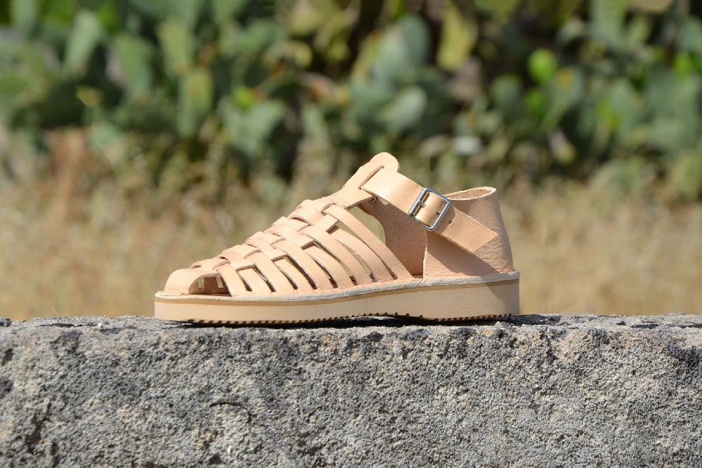 fracap D025 Natural Sandals