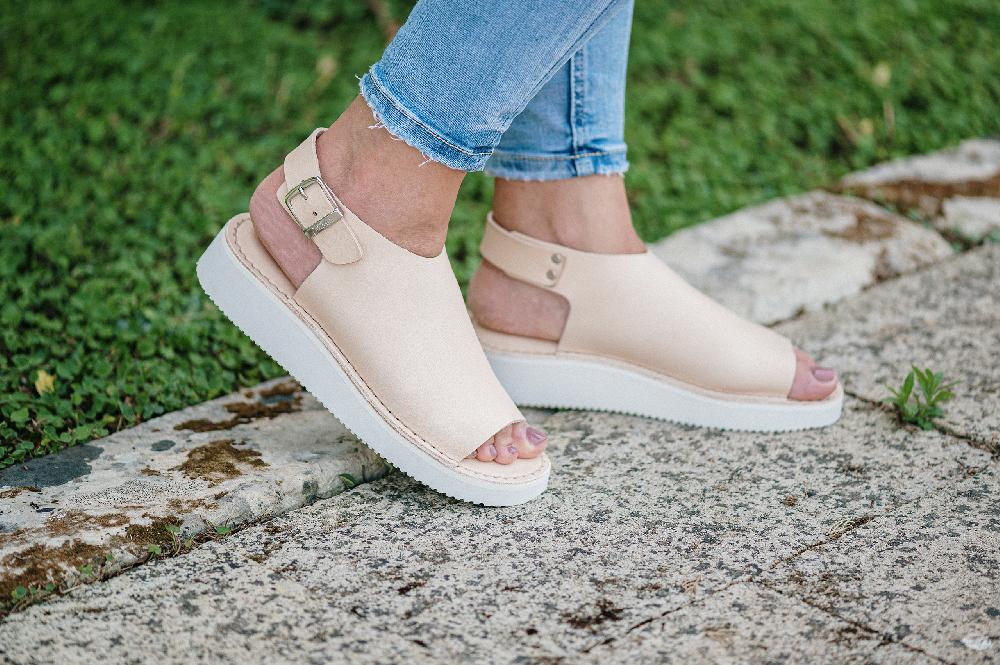 fracap D029 Natural Sandals