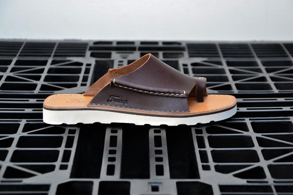 fracap D121 Dark Brown Sandals