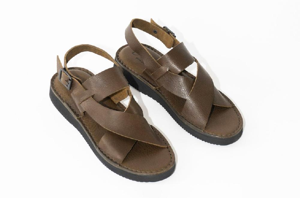 fracap D173 Olive Sandals