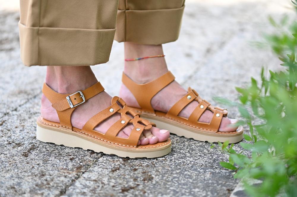 fracap D180 Miele Sandals